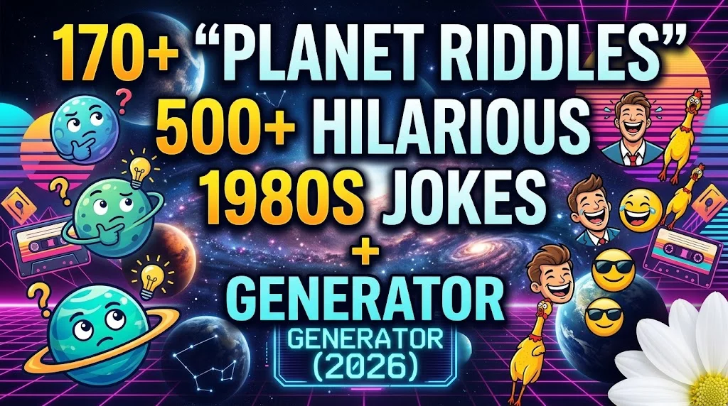 Hilarious 1980S Jokes + Generator