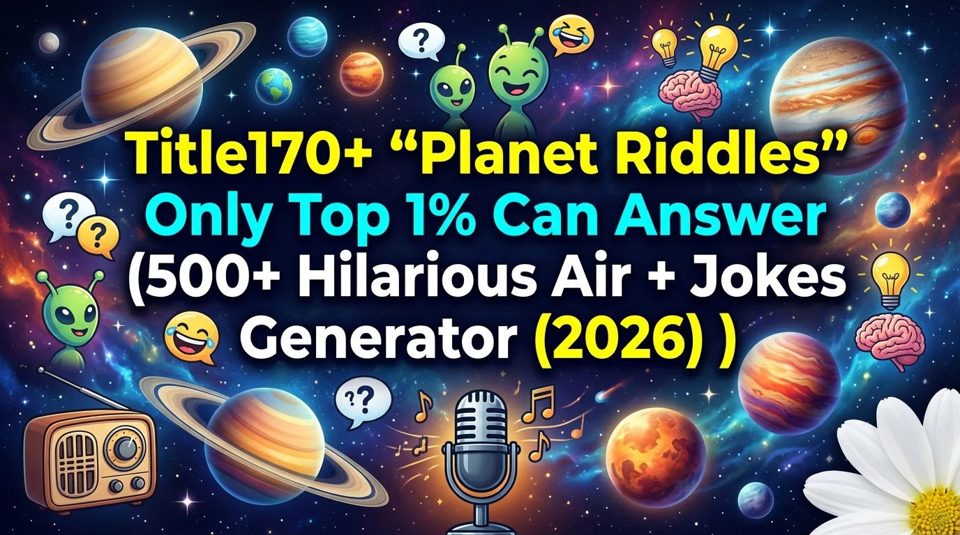 Hilarious Air + Jokes Generator