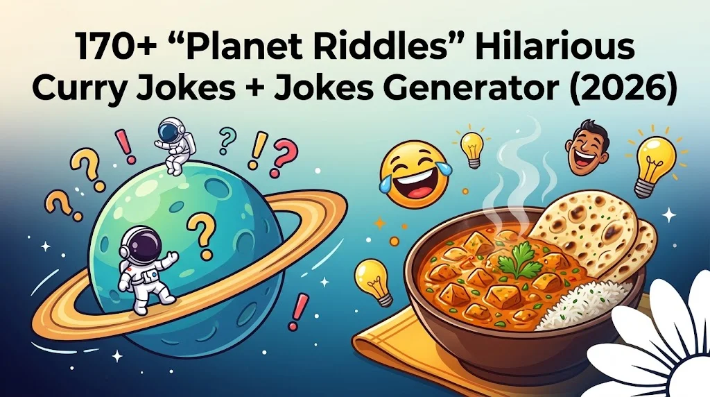 Hilarious Curry Jokes + Jokes Generator