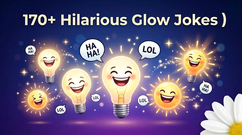 Hilarious Glow Jokes + Jokes Generator