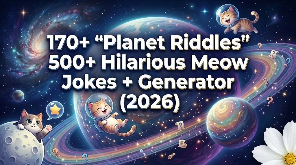Hilarious Meow Jokes + Joke Generator