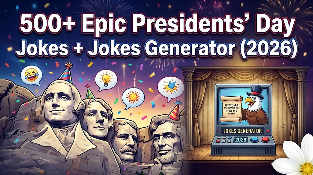 Epic Presidents' Day Jokes + Jokes Generator