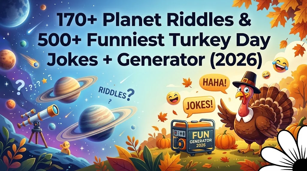 Funniest Turkey Day Jokes + Generator