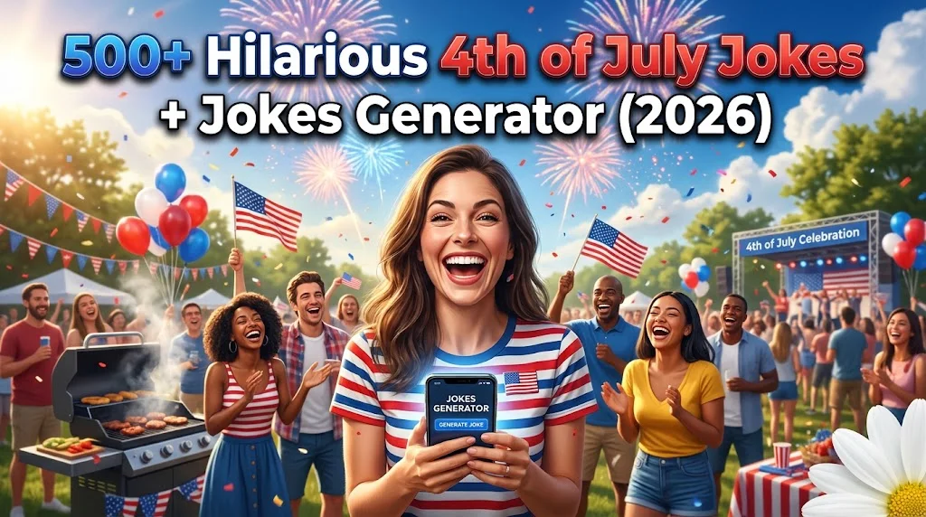 Hilarious 4th of July Jokes + Jokes Generator