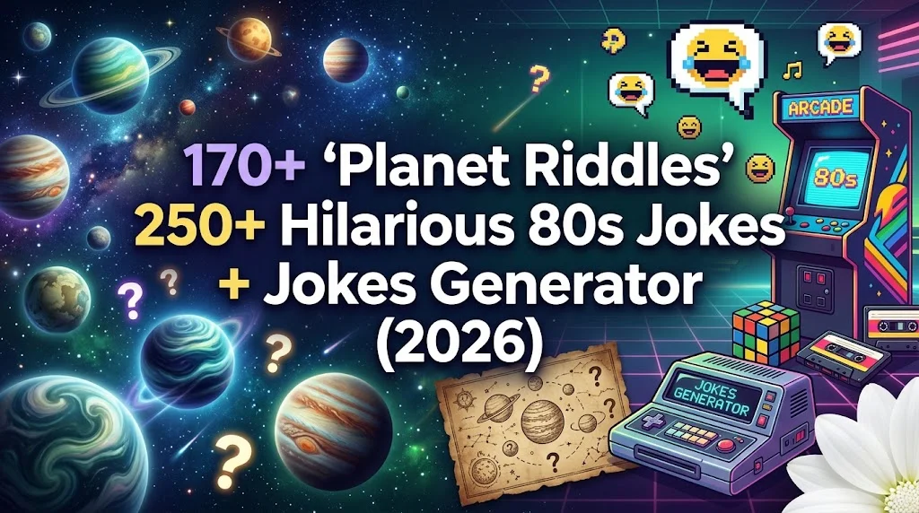 Hilarious 80s Jokes + Jokes Generator