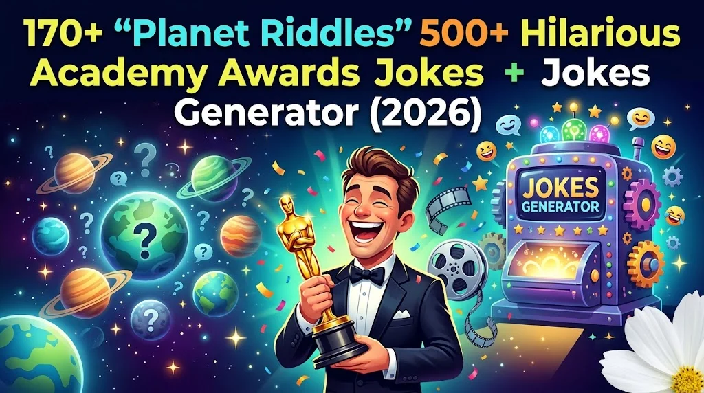 Hilarious Academy Awards Jokes + Jokes Generator