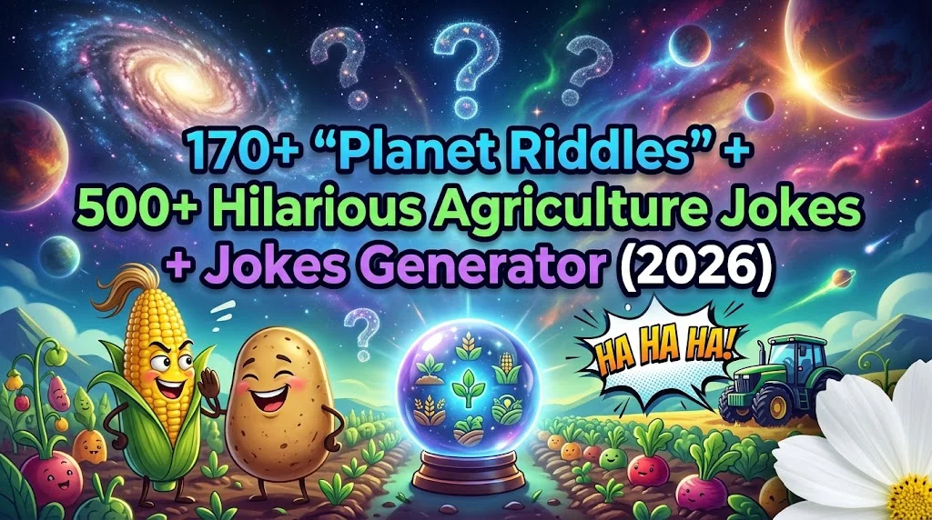 Hilarious Agriculture+ Jokes Generator