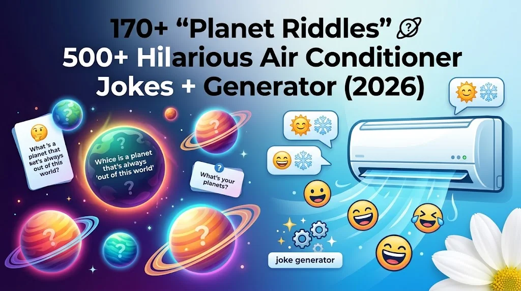Hilarious Air Conditioner Jokes + Generator