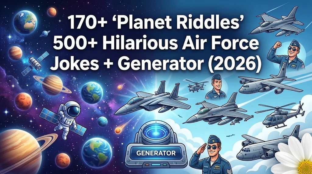 Hilarious Air Force Jokes + Generator