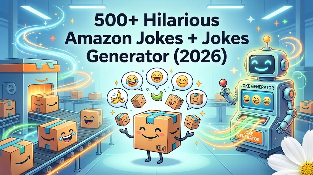 Hilarious Amazon Jokes + Jokes Generator