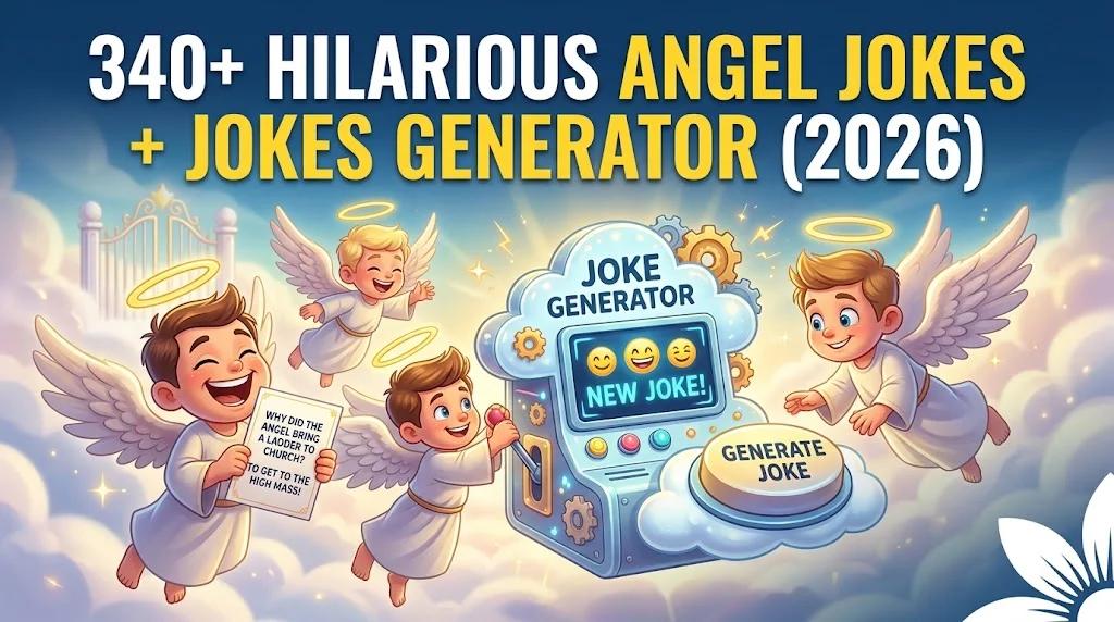 Hilarious Angel Jokes + Jokes Generator