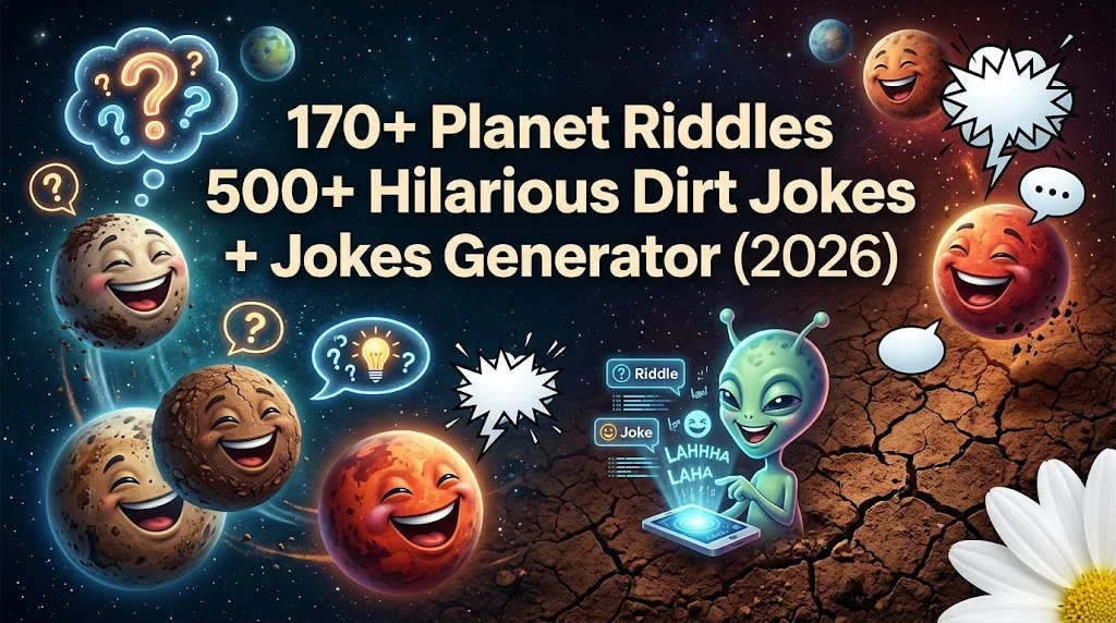 Hilarious Dirt Jokes + Jokes Generator