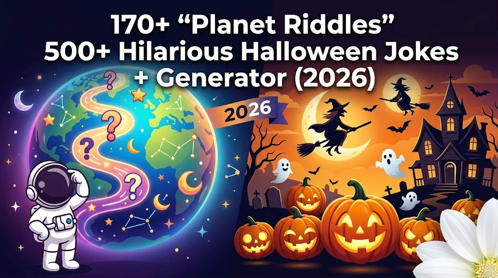 Hilarious Halloween Jokes + Generator