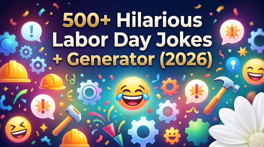 Hilarious Labor Day Jokes + Generator