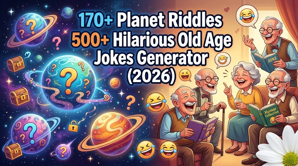 Hilarious Old Age + Jokes Generator