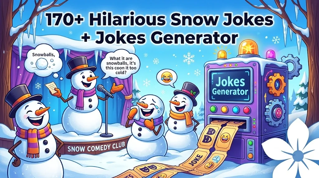 Hilarious Snow Jokes + Jokes Generator