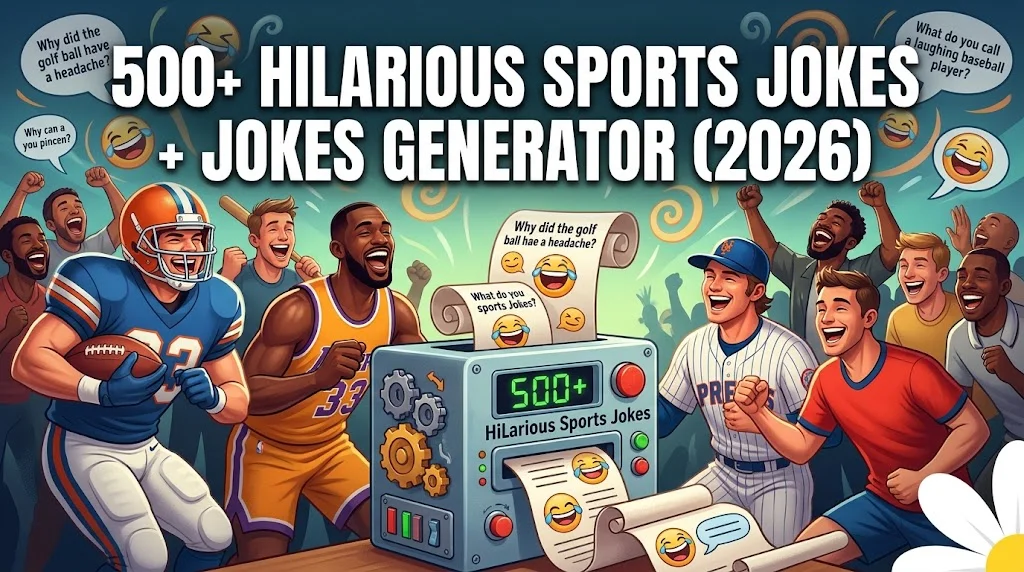 Hilarious Sports Jokes + Jokes Generator