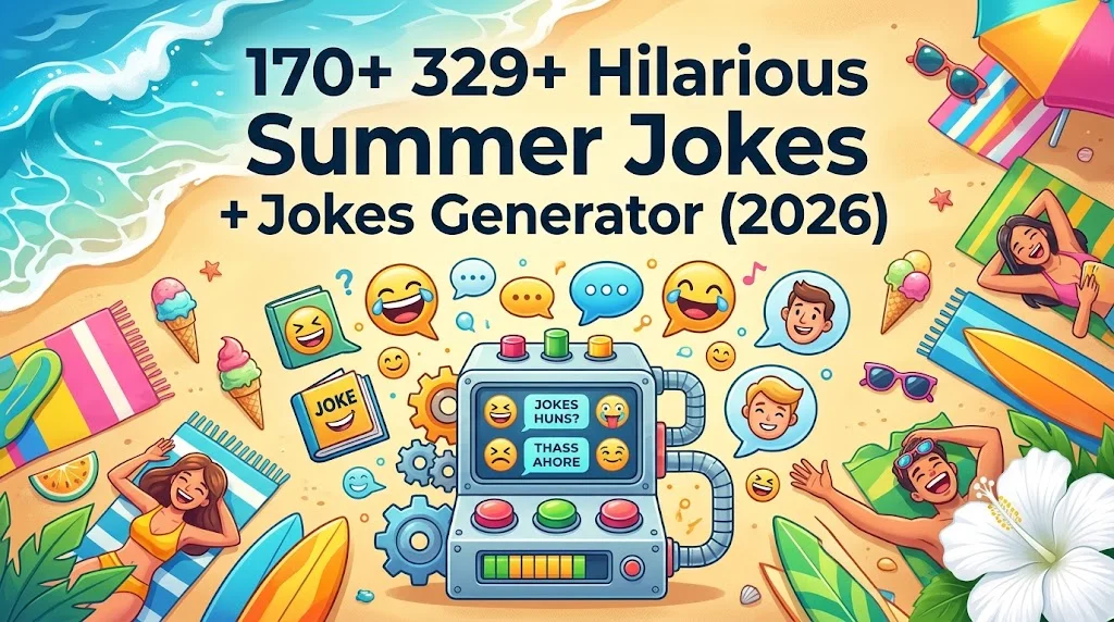 Hilarious Summer Jokes + Jokes Generator